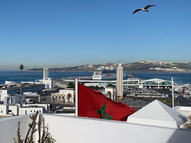 Tanger *Maison Avec Terrasse Et Vue Sur La Mer * Dış mekan fotoğraf
